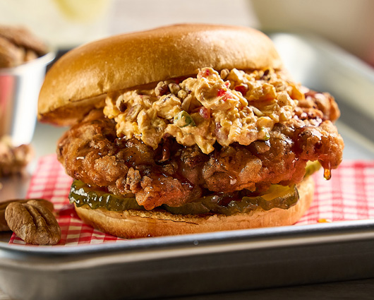 Pecan Pimento Chicken Sandwich